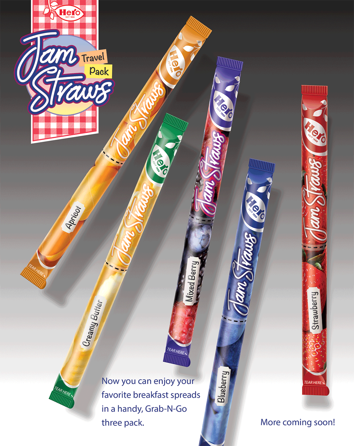 Hero Jam Straws Travel Pack by Todd Curtis Design at