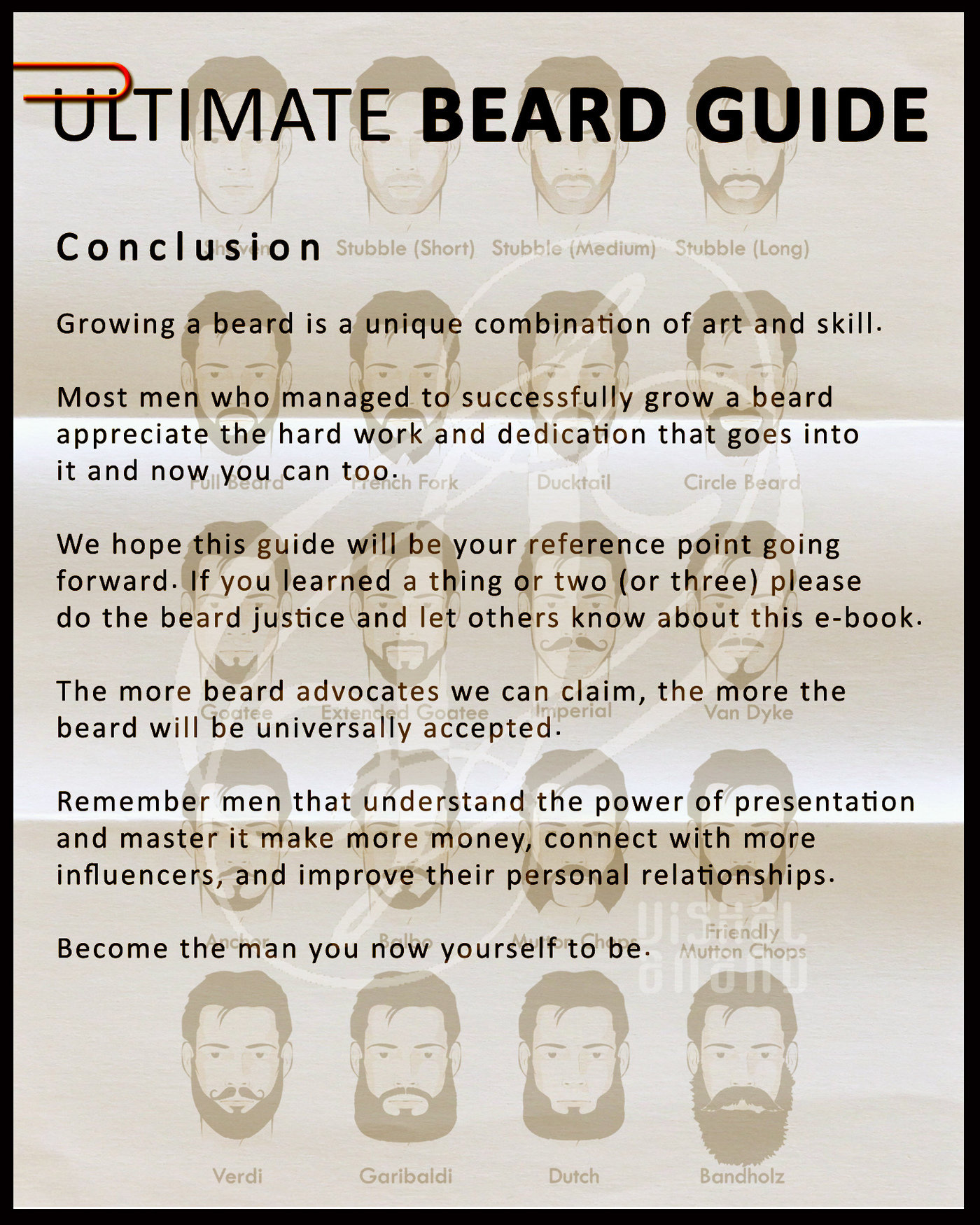 ULTIMATE BEARD GUIDE by Vishal Anand at Coroflot.com
