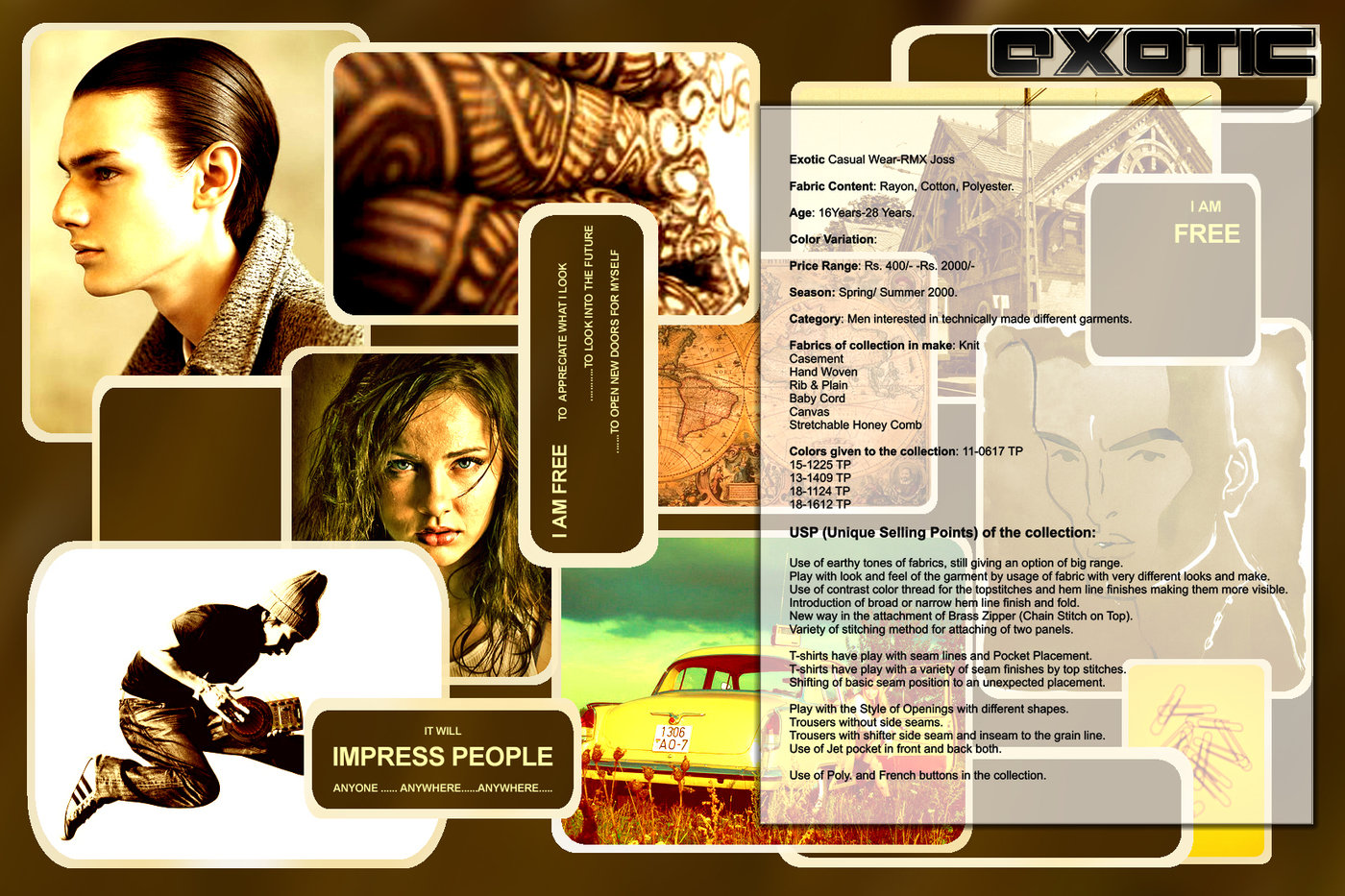 EXOTICCASUAL WEAR FOR RMX JOSS PROJECT by Vishal Anand at
