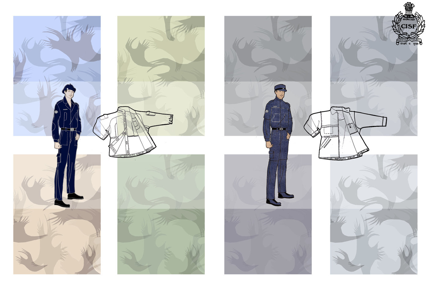 UNIFORM DESIGN PROJECTCISFCENTRAL INDUSTRIAL SECURITY FORCE by Vishal
