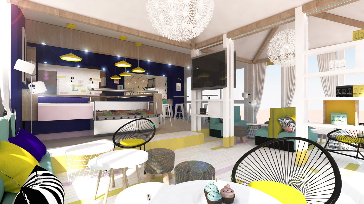 Central Bar&Gelato by Mimi Farkova, Atelier360degree at