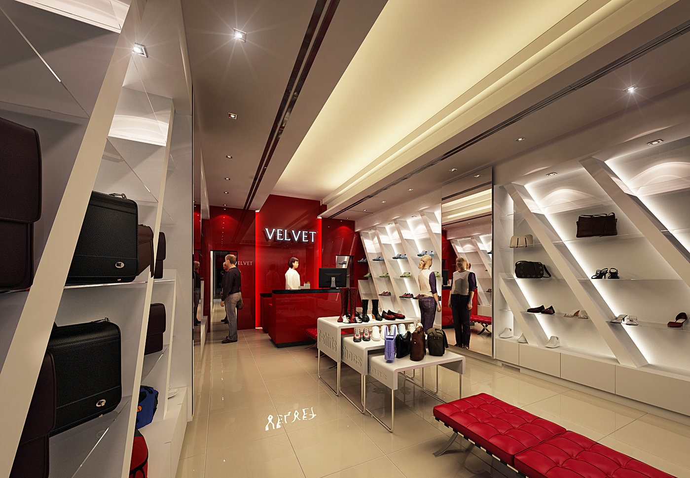 Velvet Store by Edward Castro at