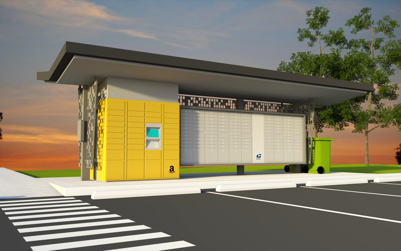 Mailbox Kiosk by Vinh Nguyen at