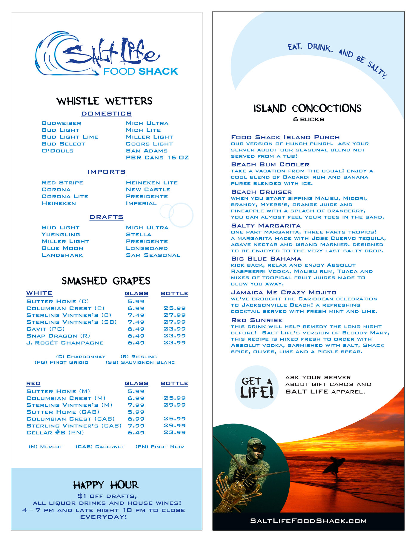 Menu Design by Klara Cu at