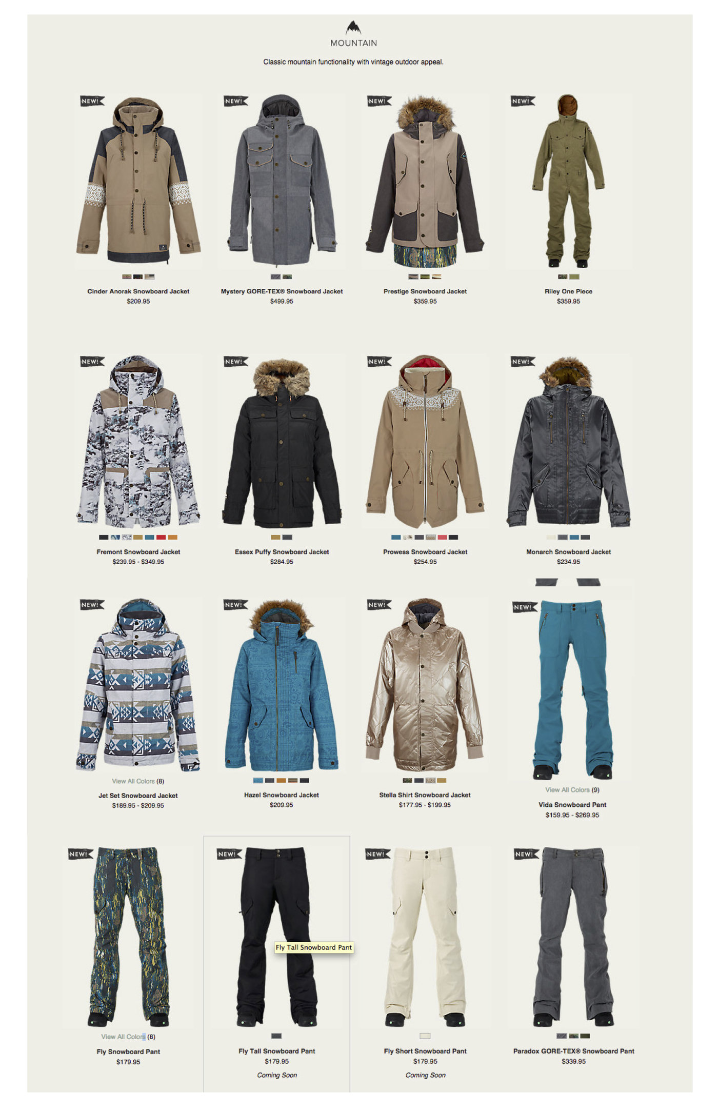 Women's Outerwear & Apparel by Andrea Forist at