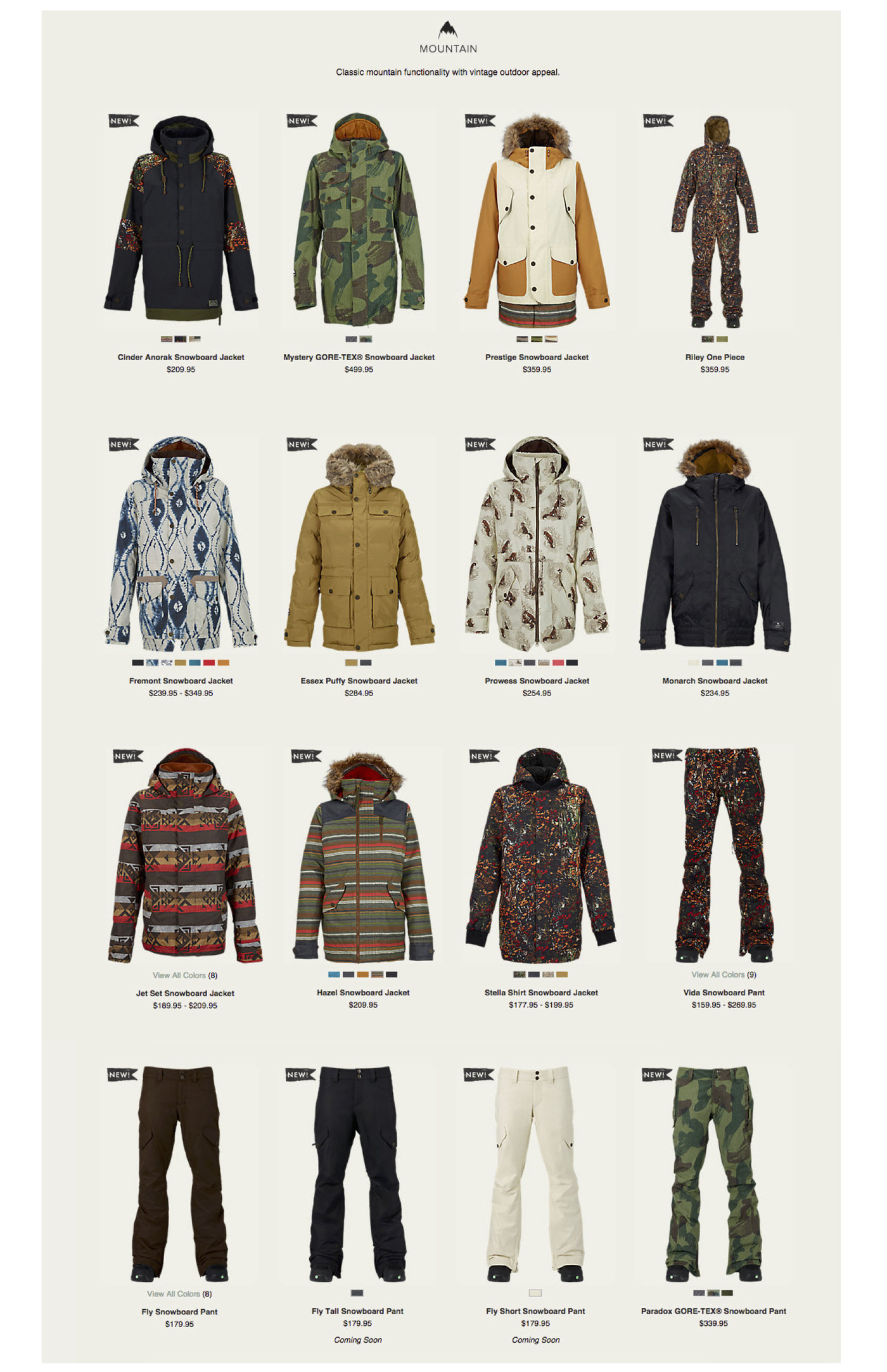 Women's Outerwear & Apparel by Andrea Forist at