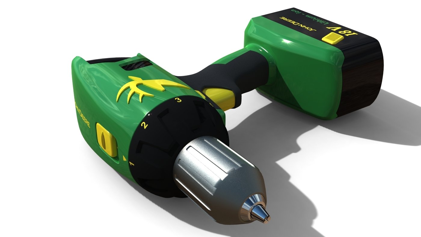 John Deere Cordless Power Drill by Marcus Lundberg at