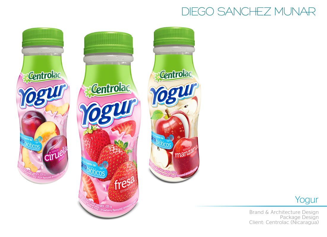 Centrolac Yogur by Diego Sanchez at Coroflot.com