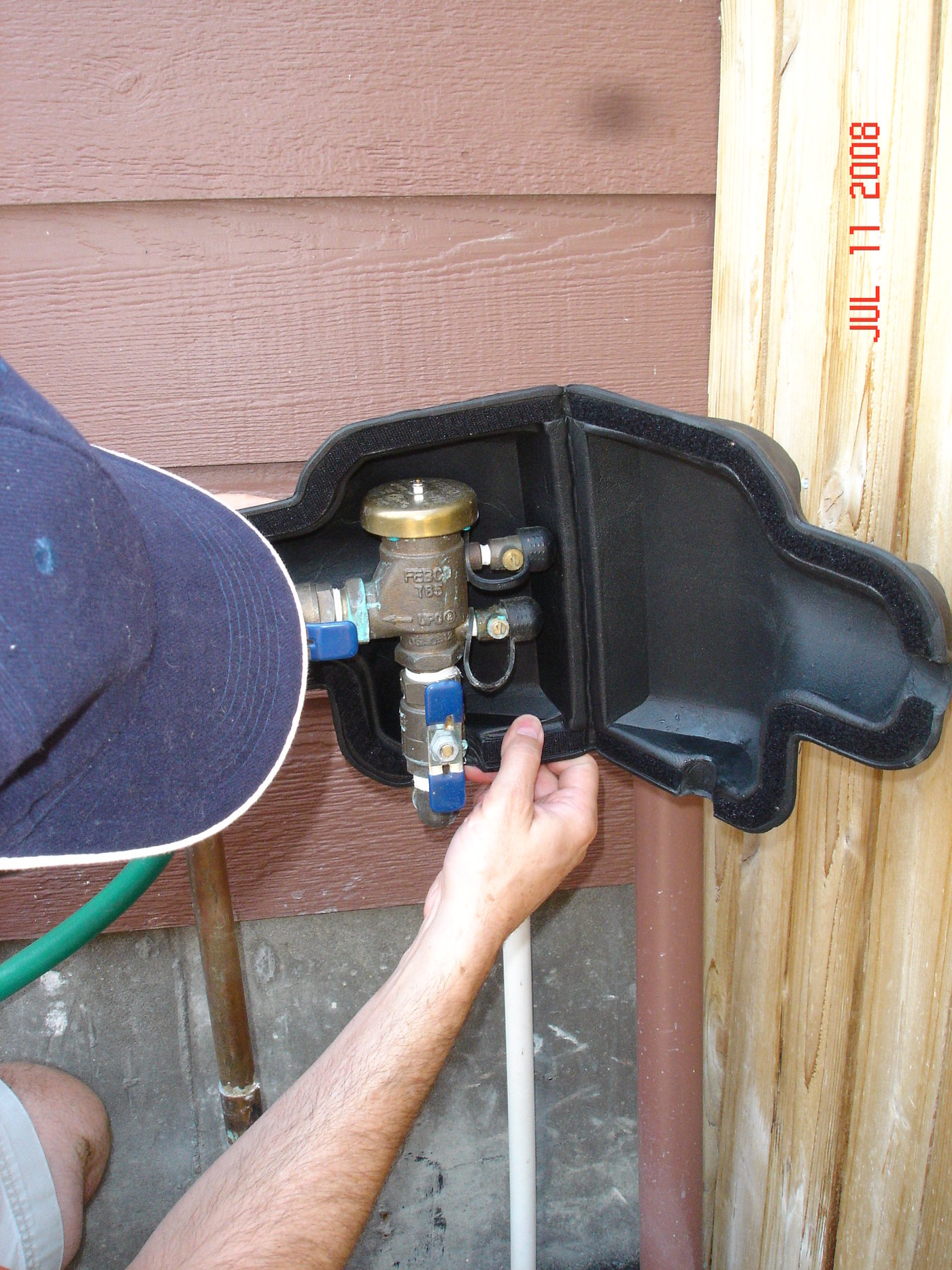 Insulated Sprinkler Valve Cover by Jeff D Levis at