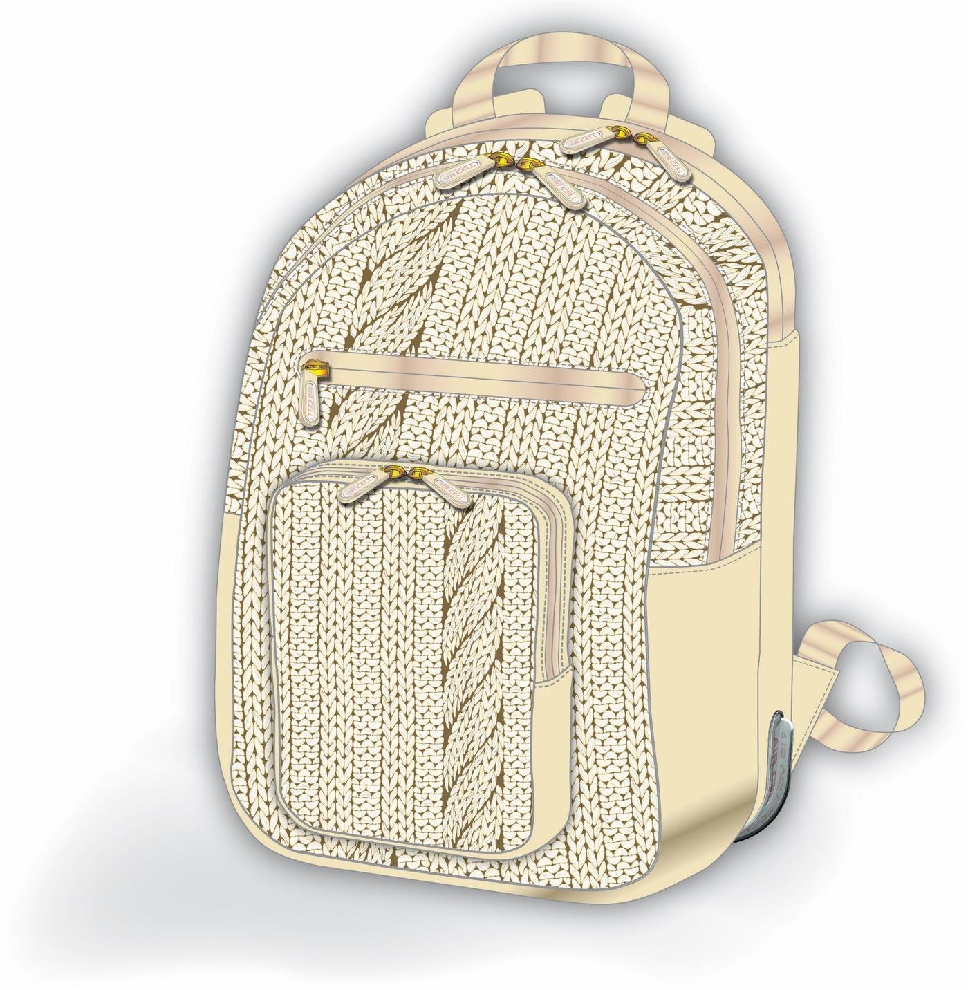 Cable Knit Laptop Bag Collection by Jeff D Levis at