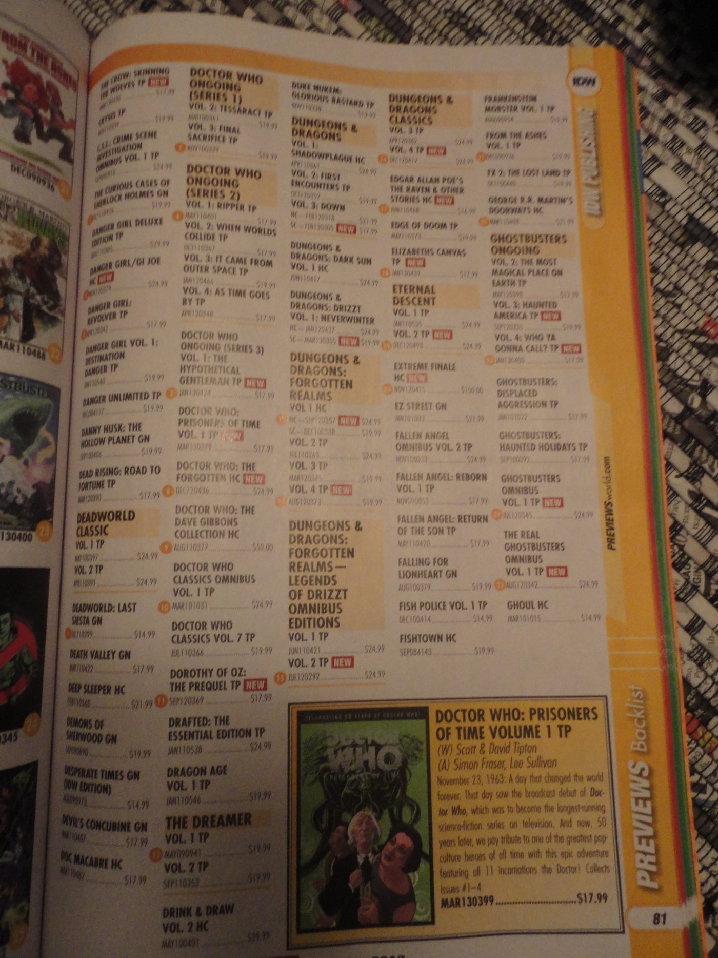 Diamond Comic Distributors Work by Marina Feeser at