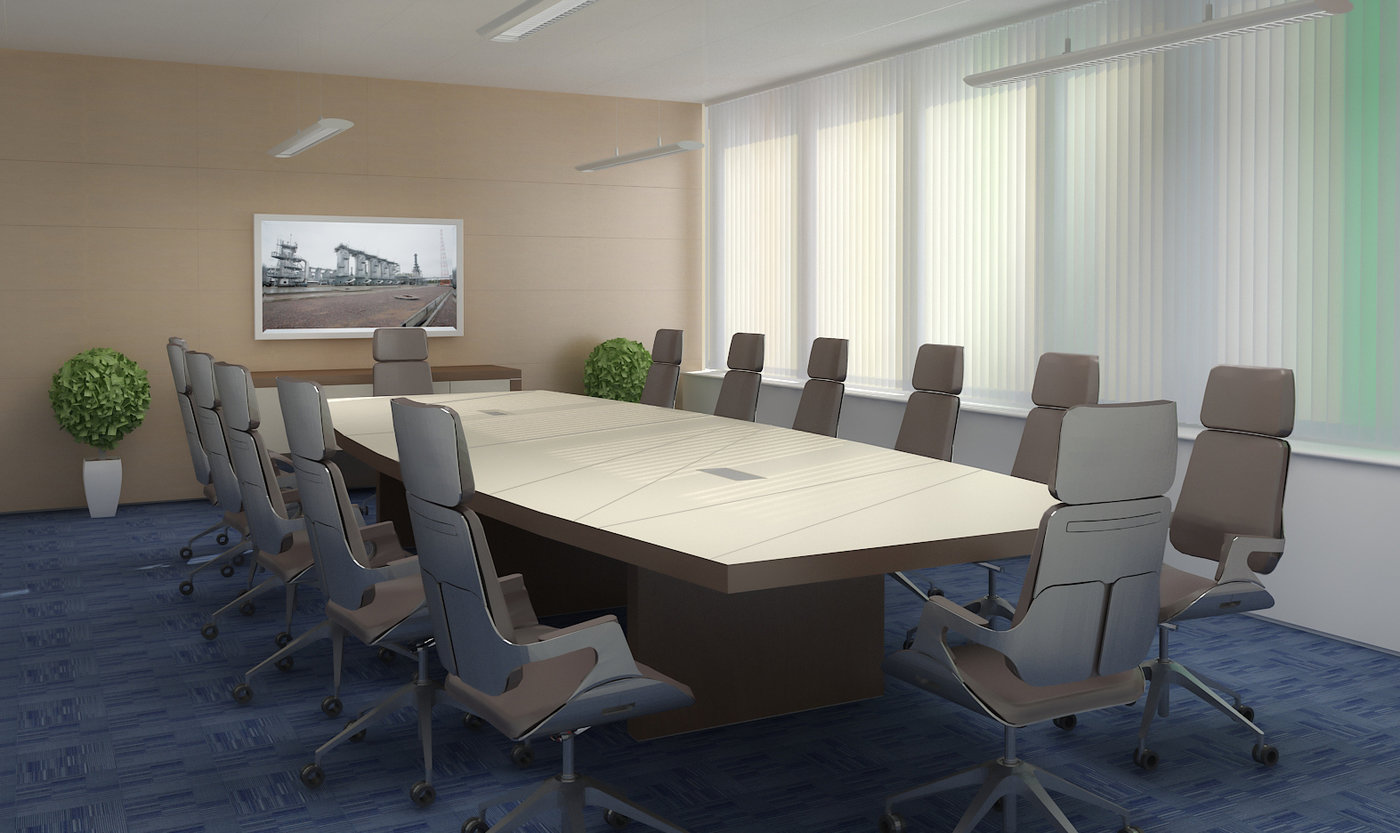 Office Interior (2012) by Svetlana Kolesina at Coroflot.com