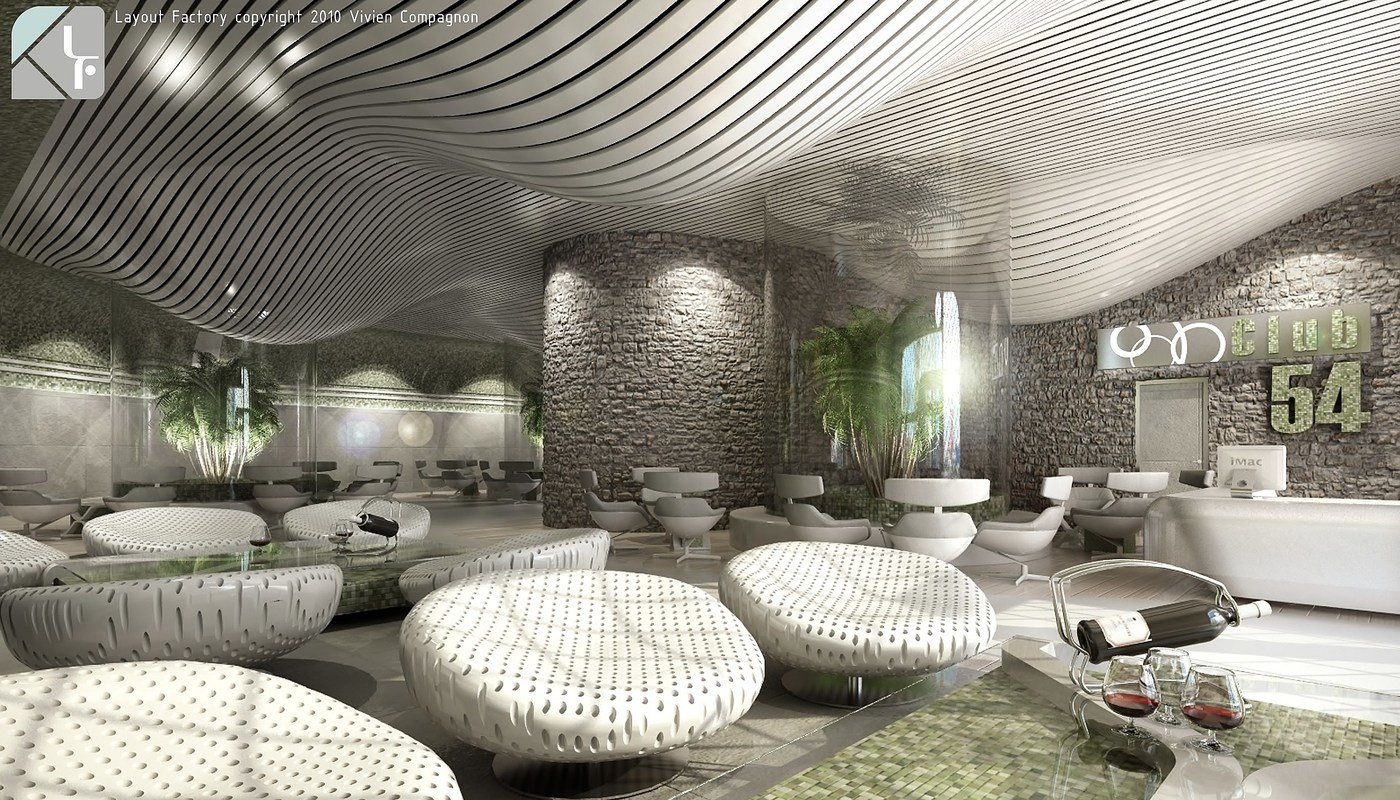 Design public interior by Vivien Compagnon at Coroflot.com