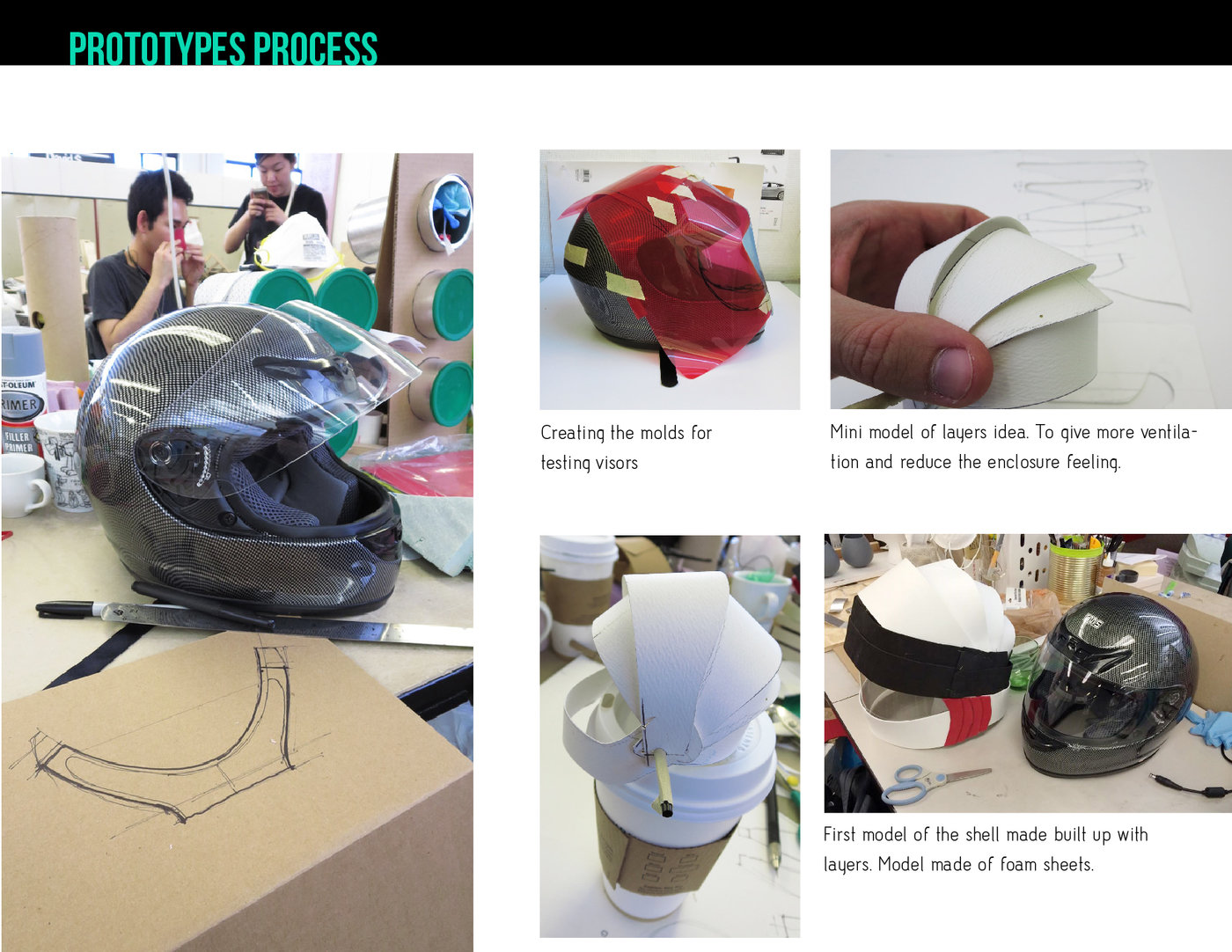 Rain and Safety / CThrough / Motorcycle Rain Helmet by Patricio