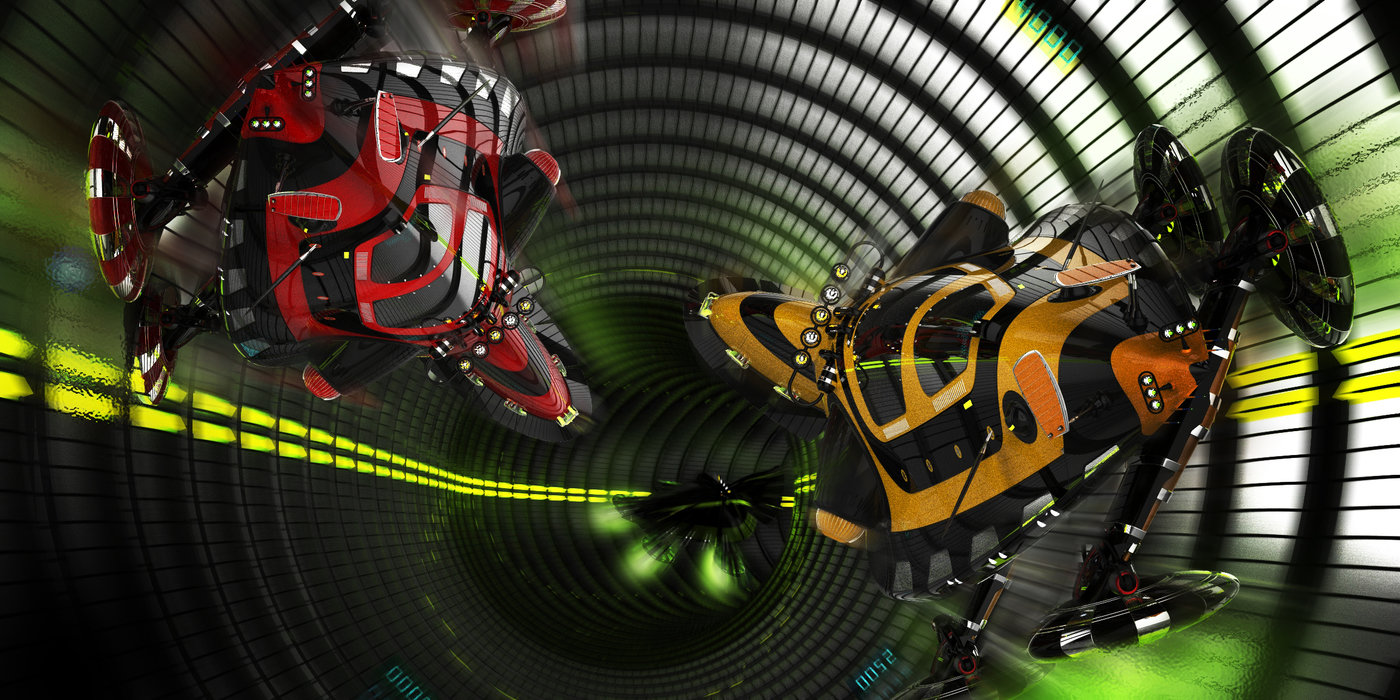 Tube Runner by Simon Williamson at