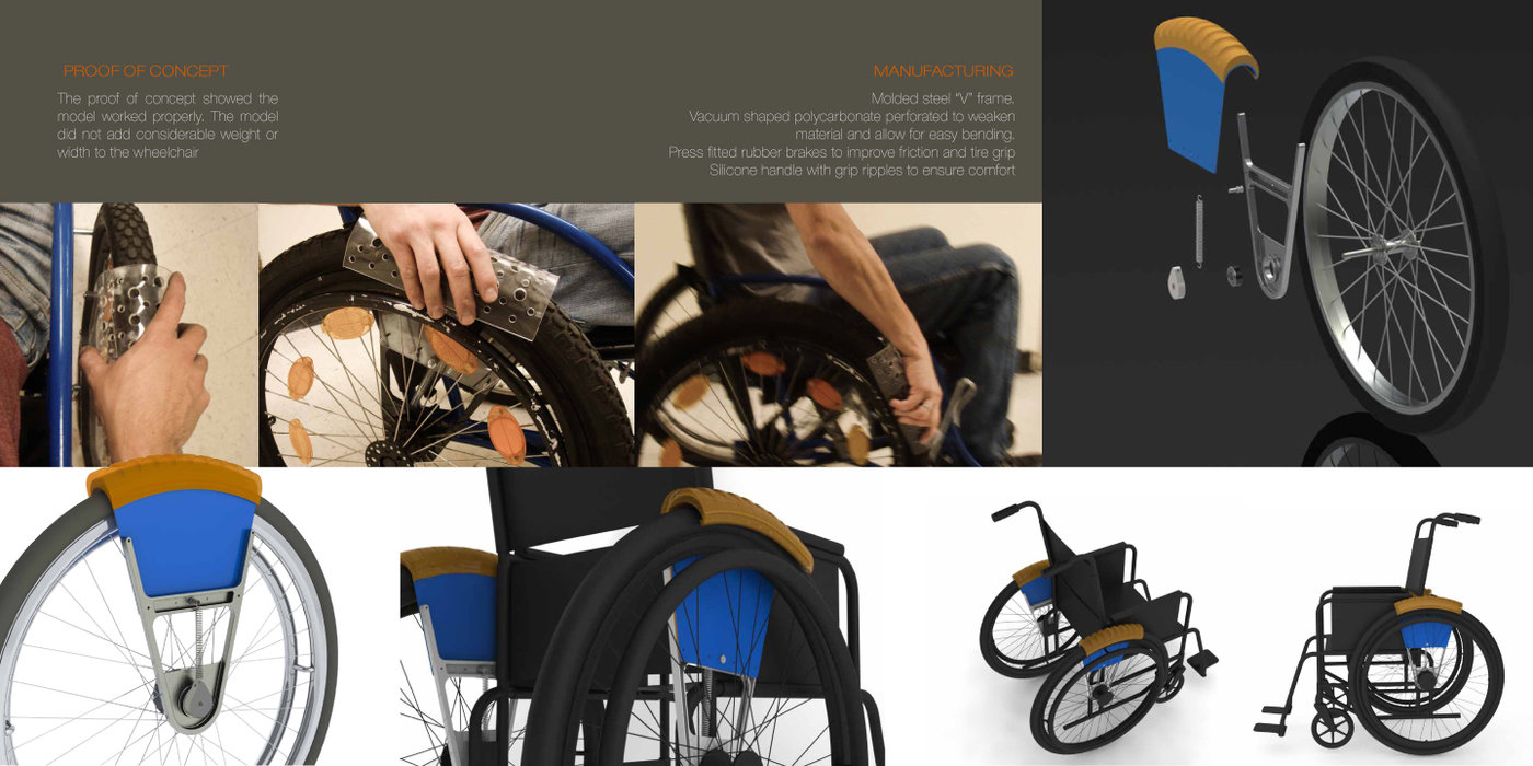 Wheelchair Fenders by Juan Francisco Veramendi Arbocco at