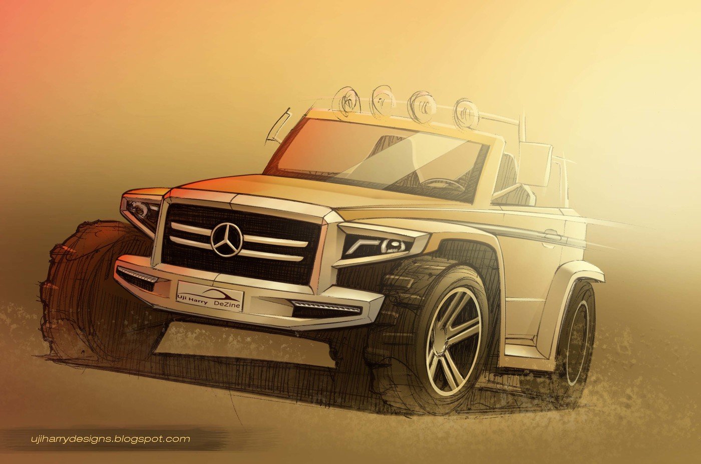 Mercedes Benz Off Road G Klasse By Uji Terkuma At Coroflot Com
