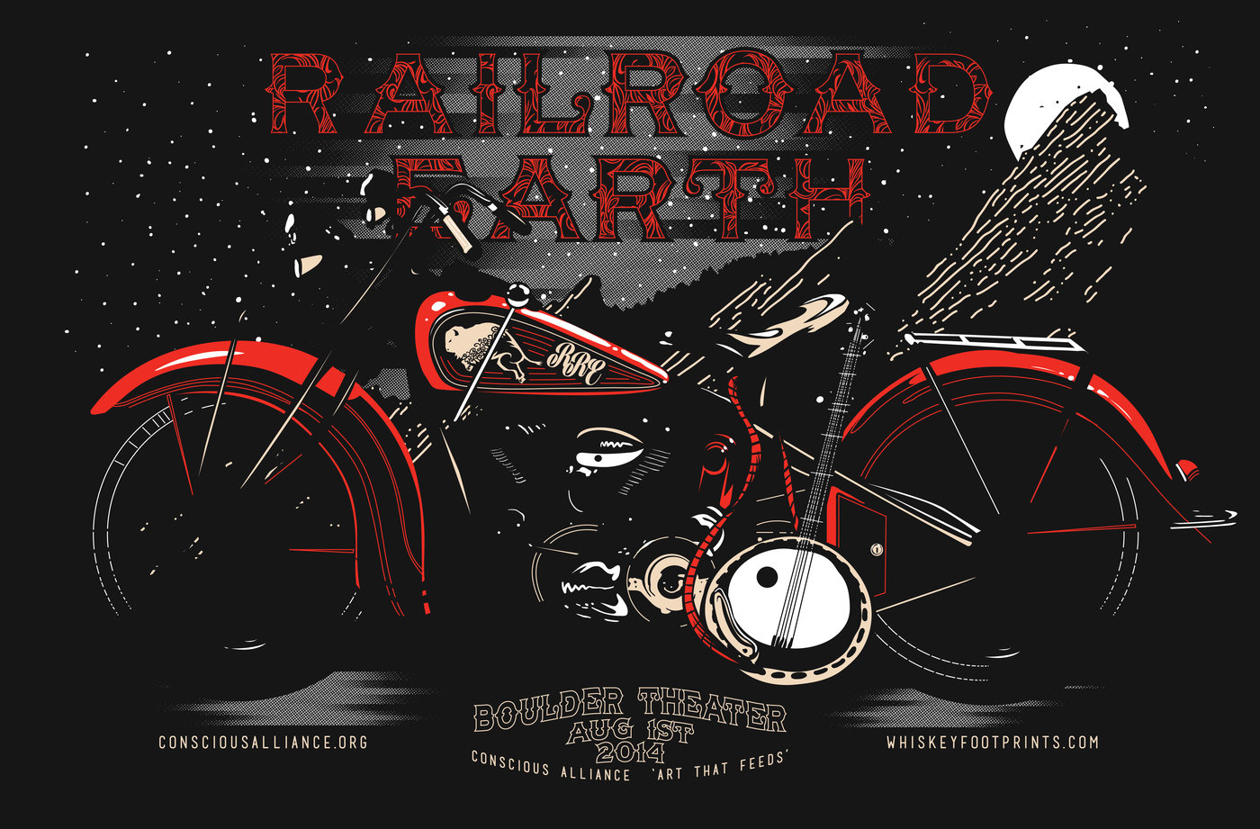 Railroad Earth Posters by Chris Shaw at Coroflot.com