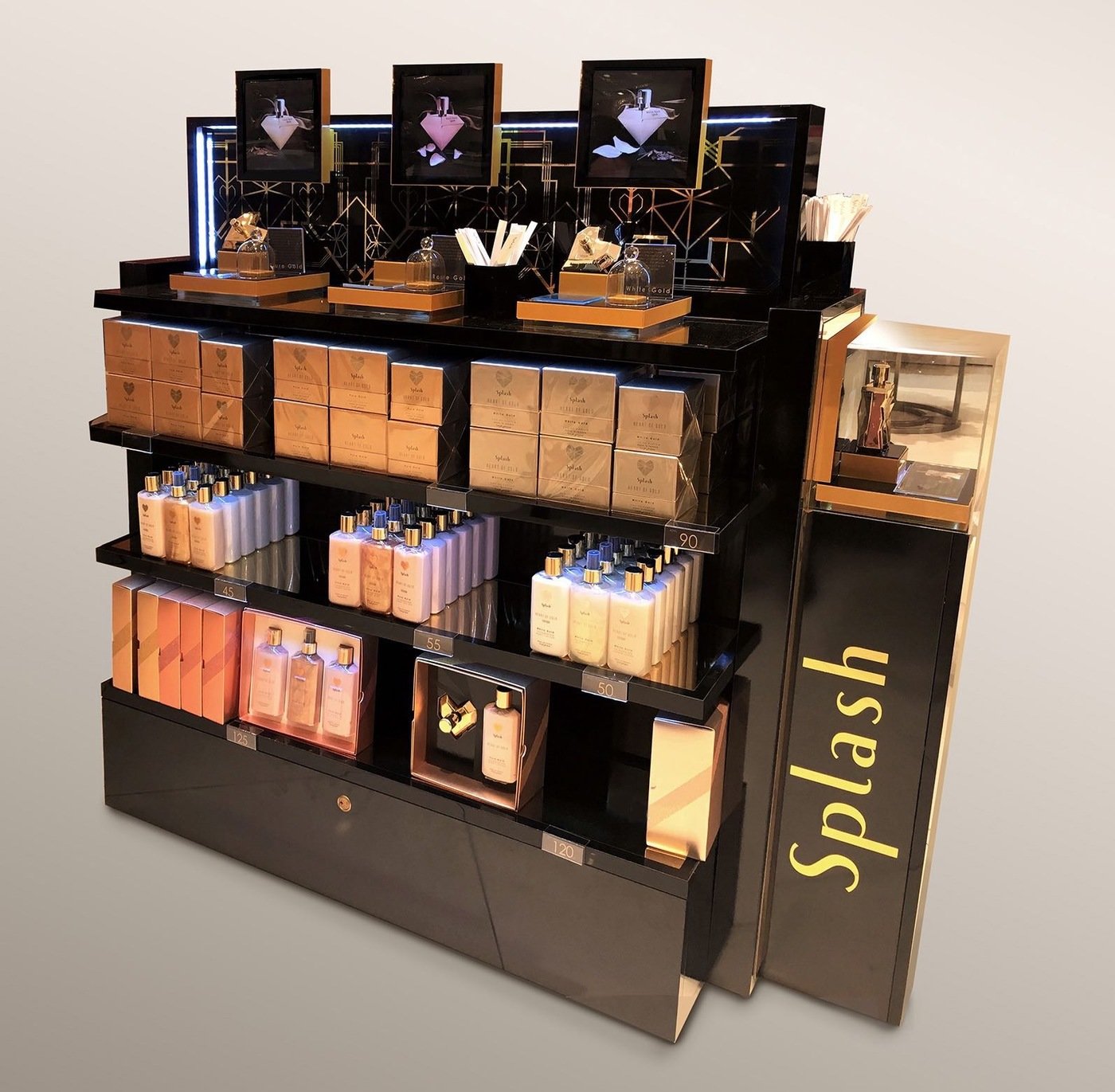 Retail design for "Splash" by Marie Le Monnier at