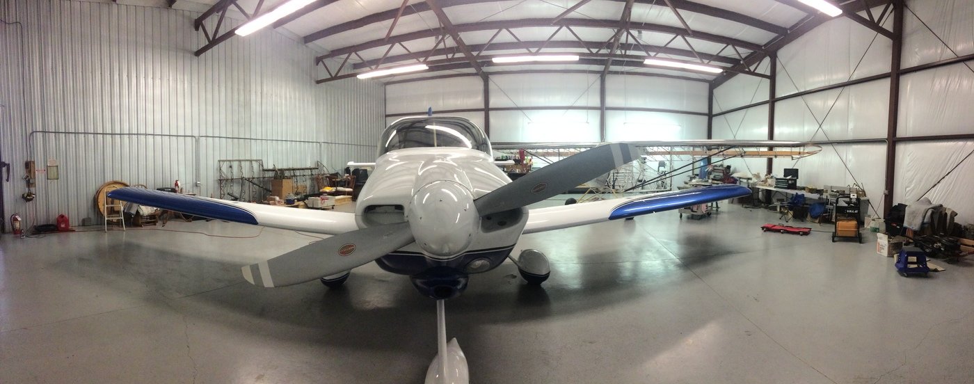 RV10 Airplane Interior by Michael David Young at