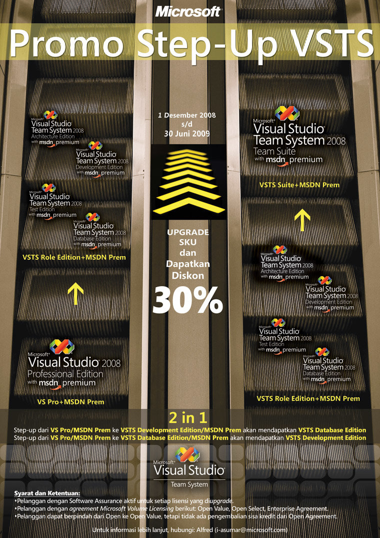 Microsoft Visual Studio 08 Internal Flyer By Dian Raviyani T At Coroflot Com