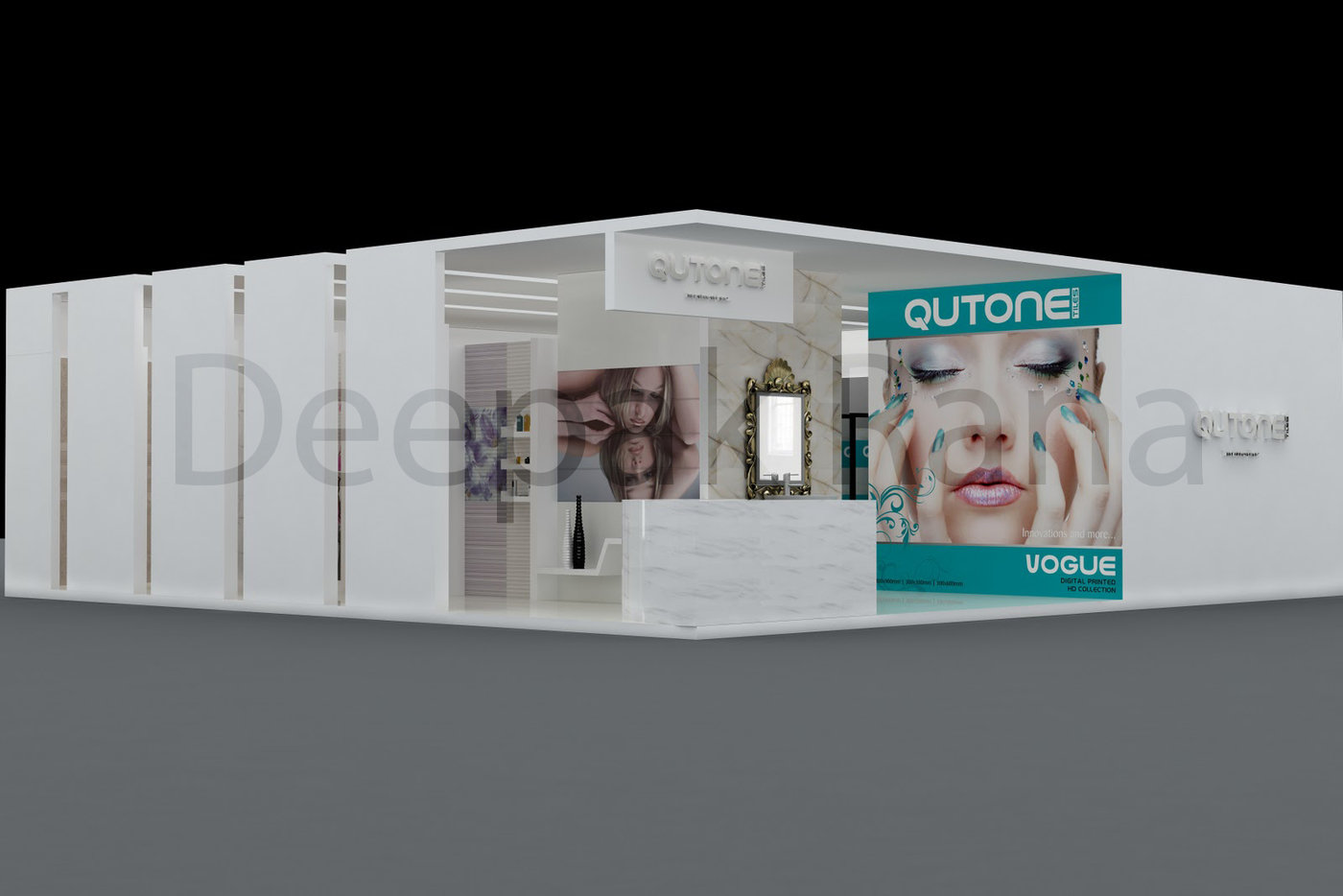 Acetech 2011 Qutone Stall by Deepak Rana at Coroflot.com