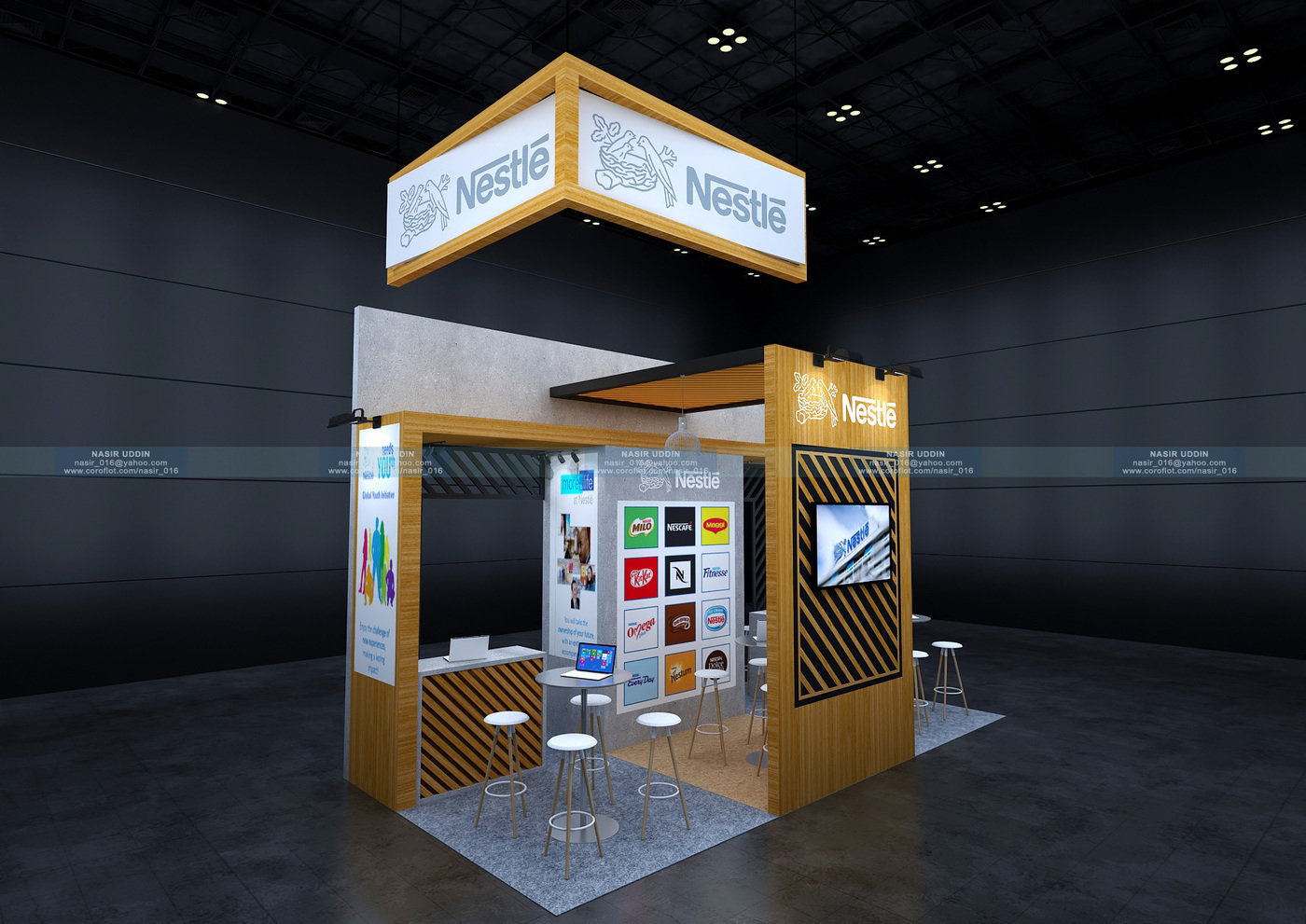 Exhibition Booth 2020 by Nasir Uddin at