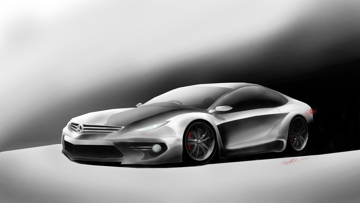 Mercedes Benz Coupe Concept by Ali Sayed at Coroflot.com