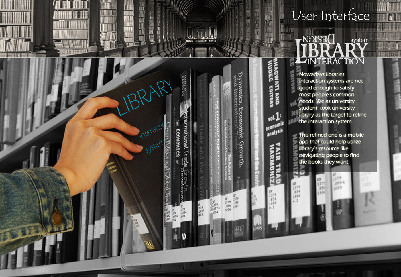Library interaction system _ UI design by Baiyao Lin at Coroflot.com