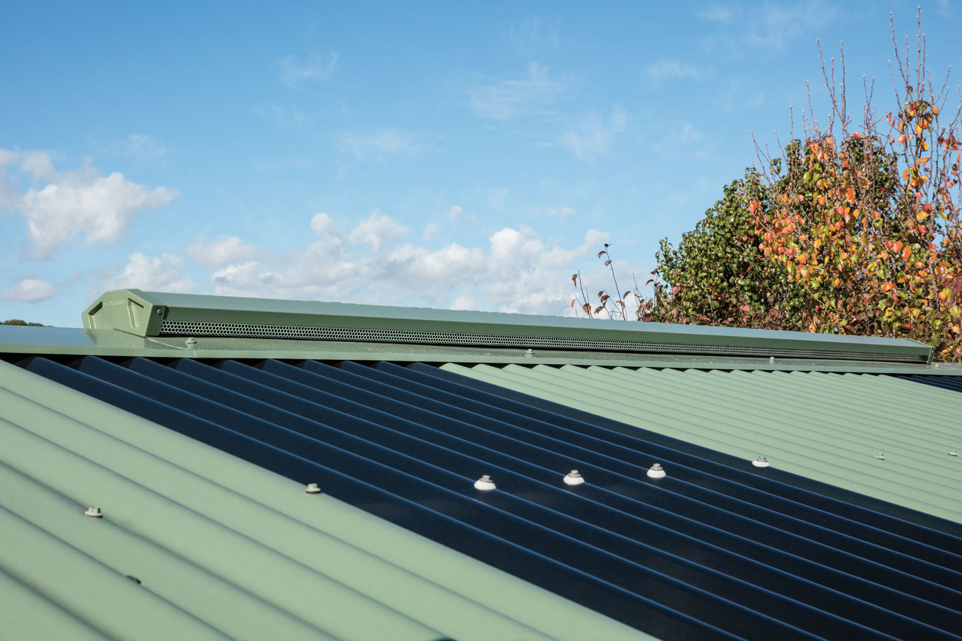 Stratco Exhale Vent Ridge by Duane de Gruchy at