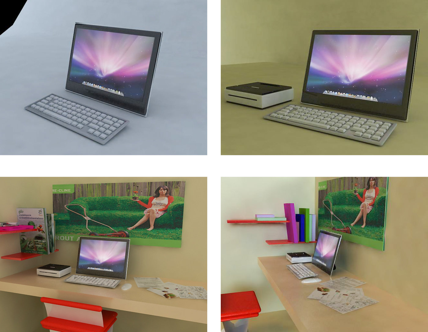 3Ds Rendering class work by Supatcha Prajumthan at Coroflot.com