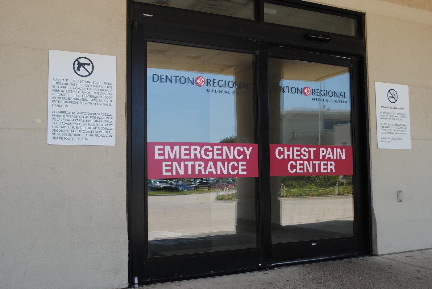 Denton Hospital Signage by Russell Mariott at