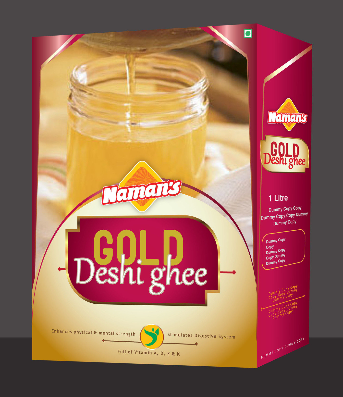 Gold Desi Ghee by Menal Dwivedi at