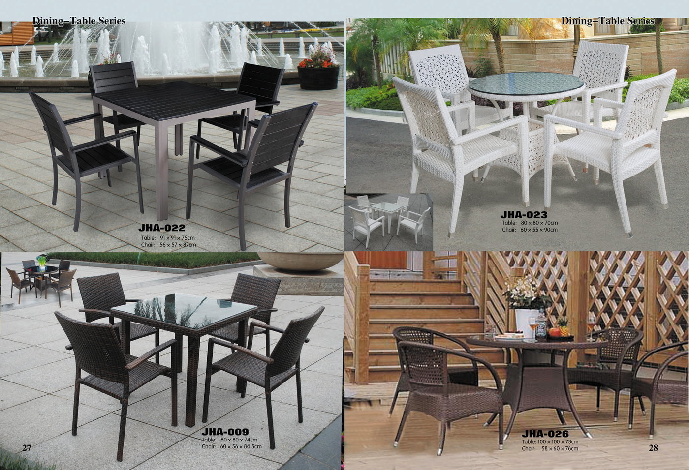 All Weather wicker Furniture by DECON designs at