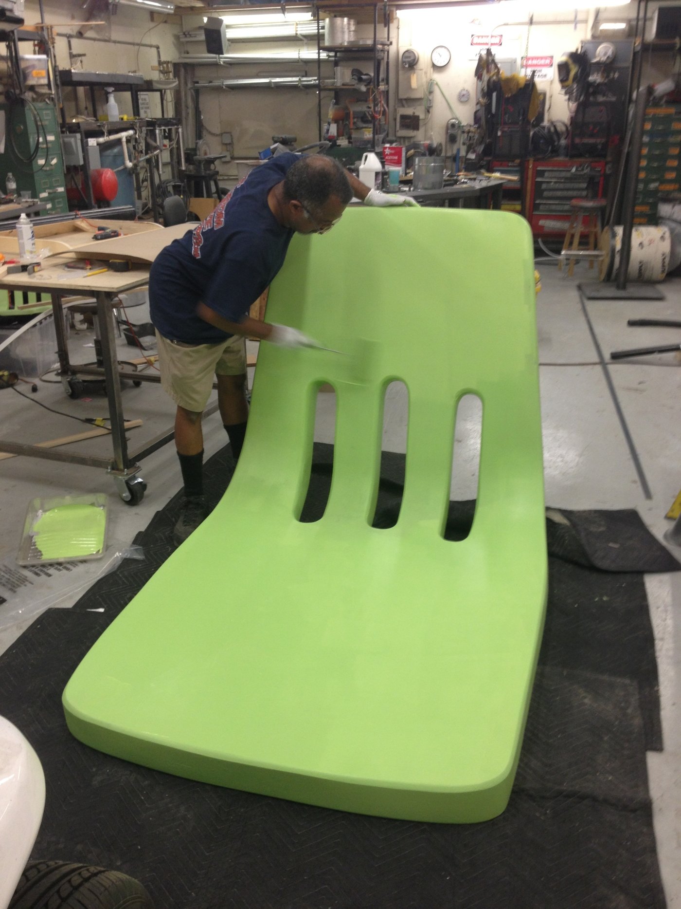 Virco chair by Wendel Phillips at