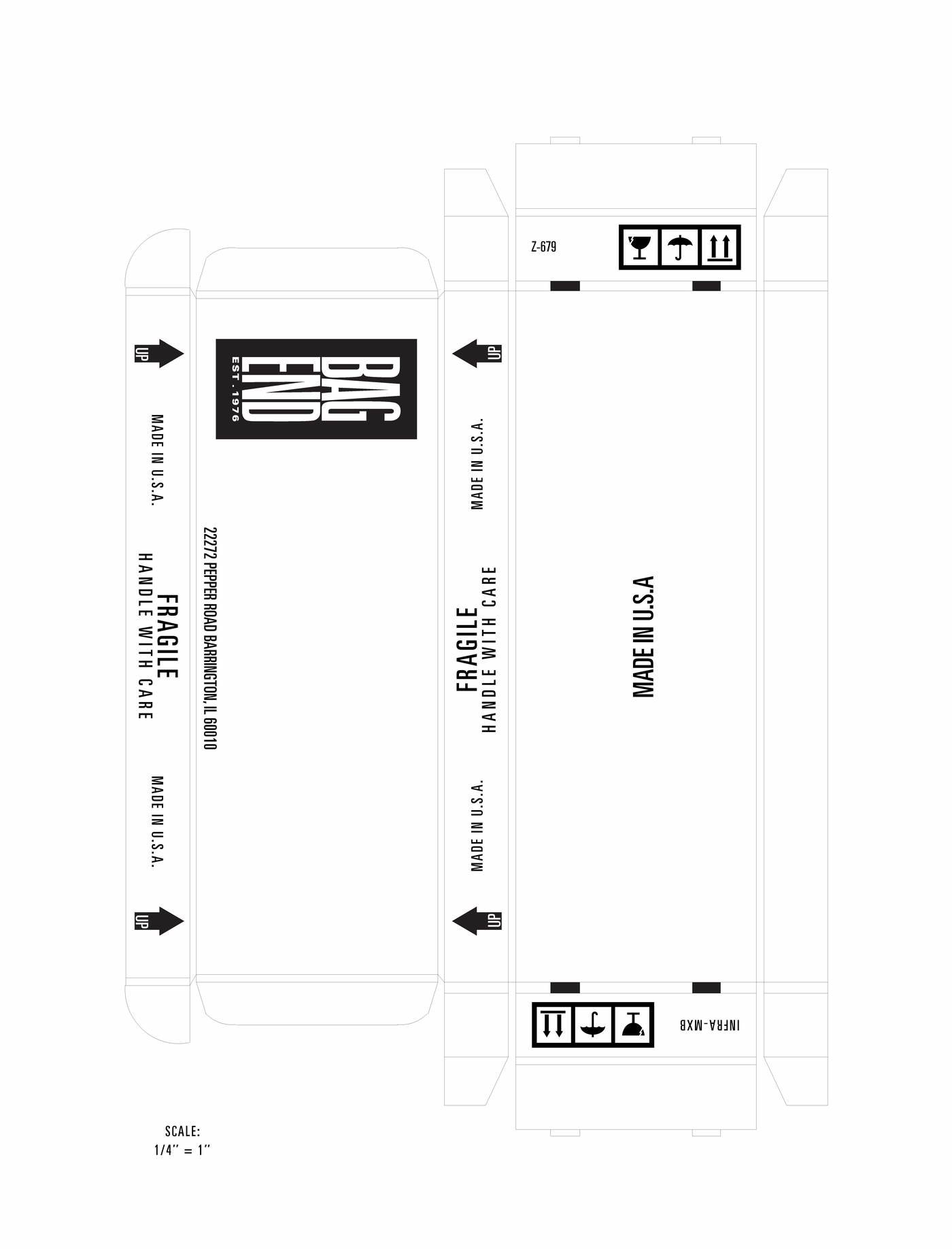 Bag End Loudspeakers Brand Identity & Packaging by Amy Pollman at