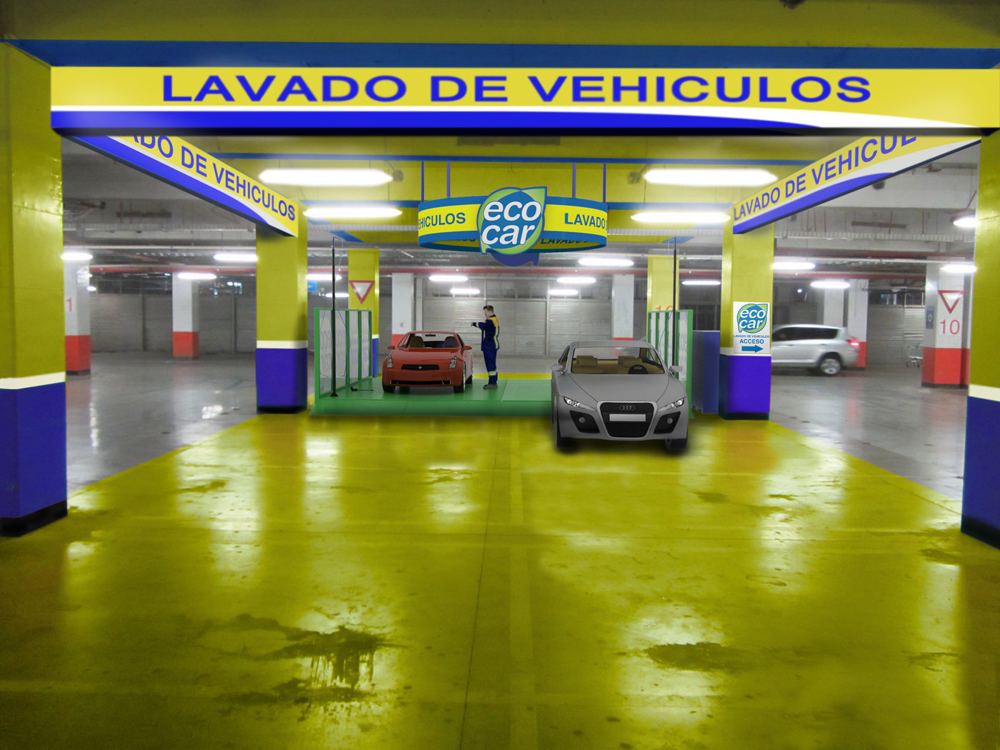 ECO CAR Car Wash by Javier Paz at