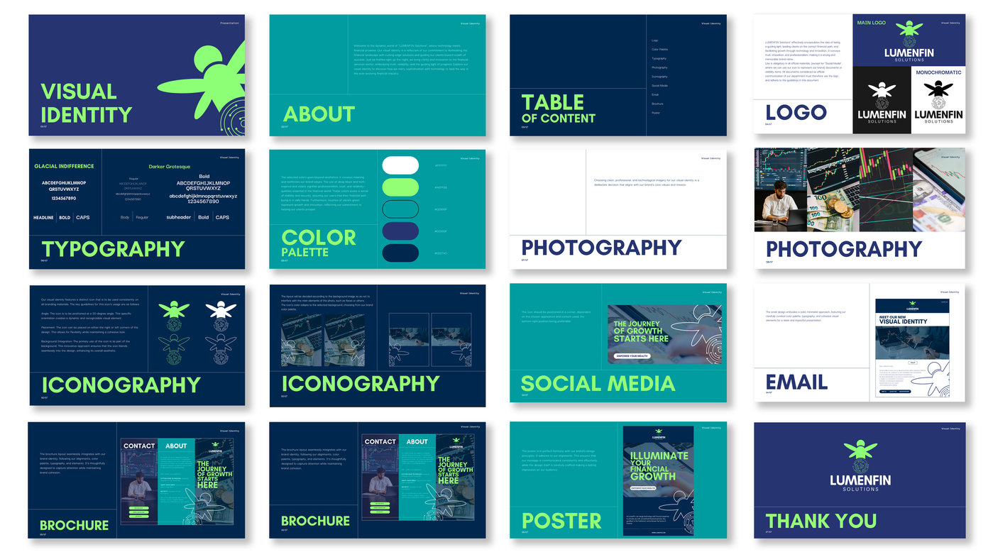 Visual Identity by Vanessa Brunicardi at Coroflot.com