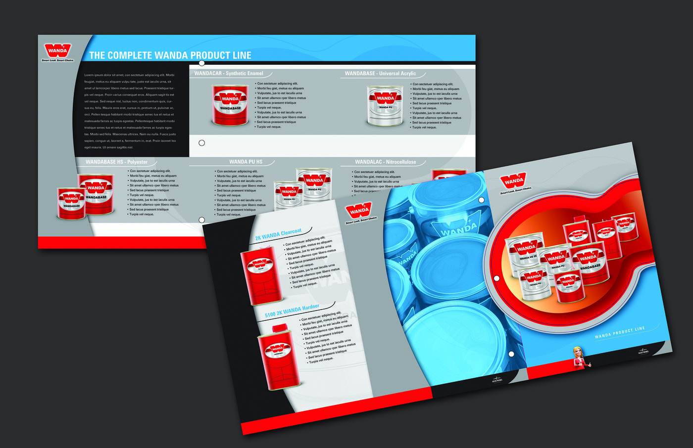 Wanda Paint Brochure by Brian Sabalinski at