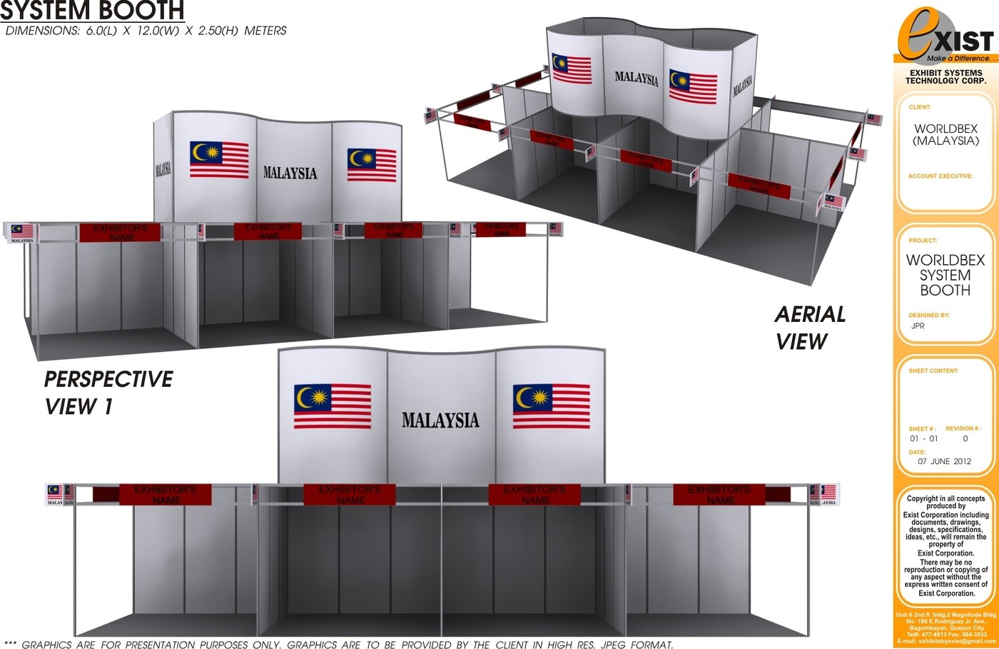 3D EXHIBITION BOOTHS AND STAGE DESIGNS by Jerome Ricohermoso at ...