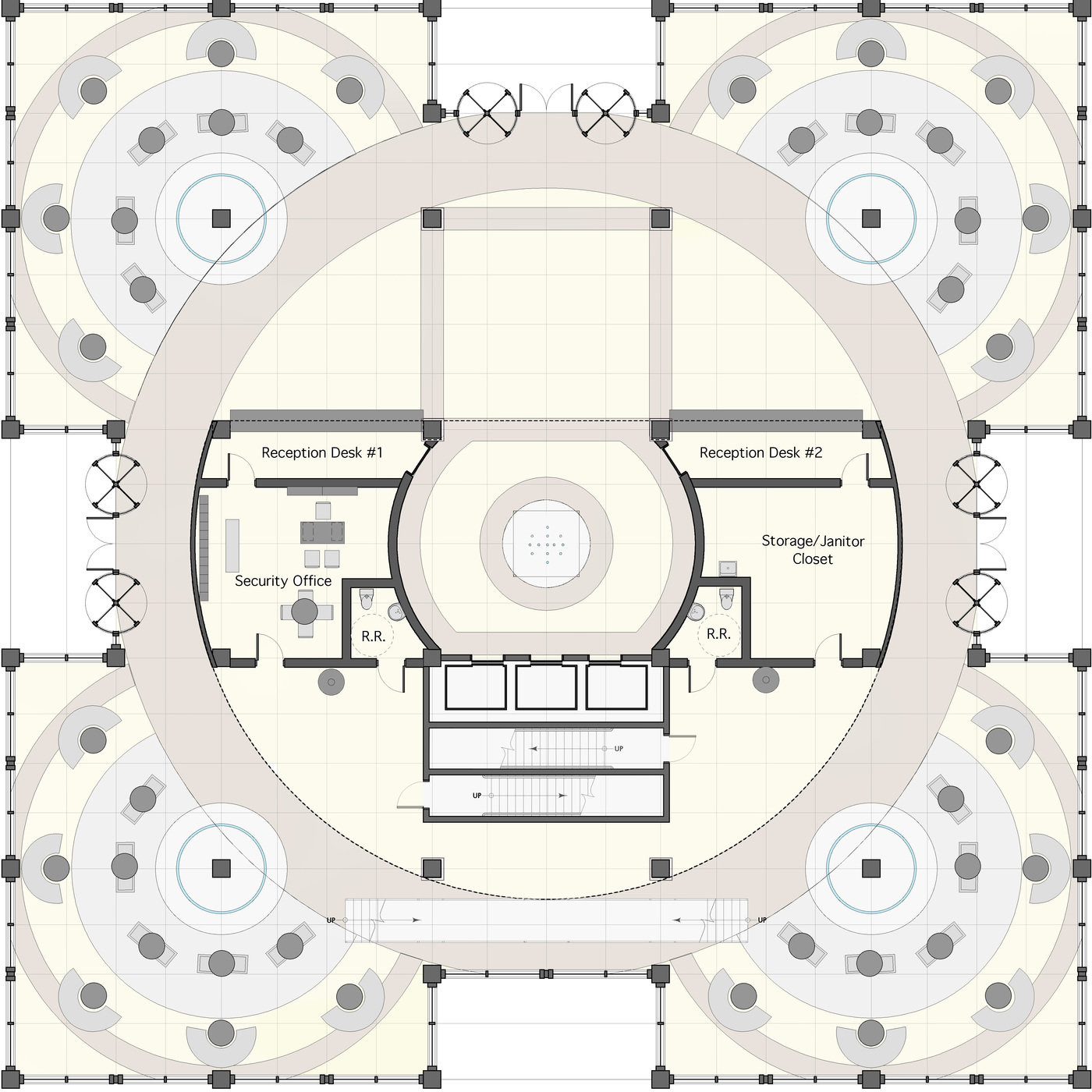 Mont Blanc Office Tower Lobby By Abbey Laperle At Coroflot Com