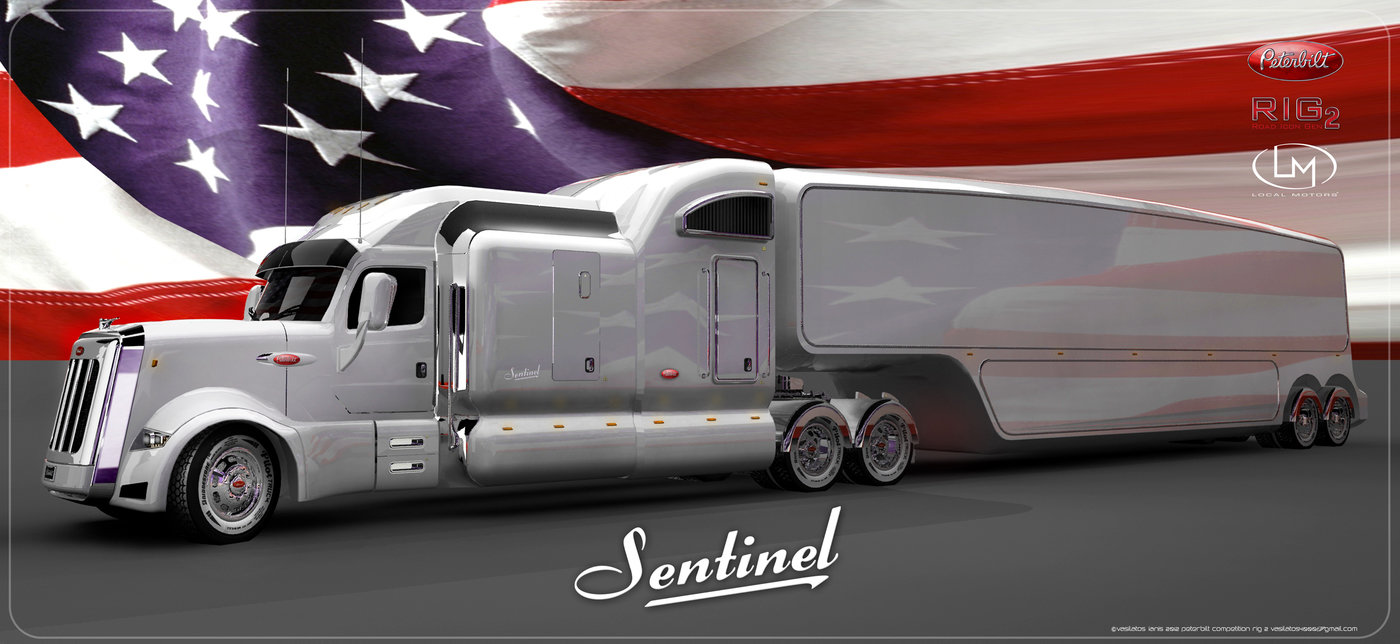 Peterbilt Sentinel by vasilatos ianis at Coroflot.com