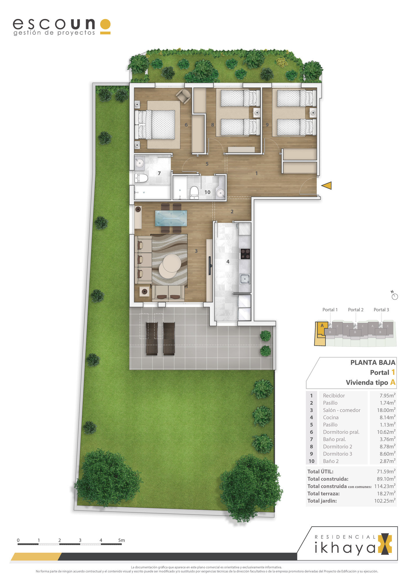 Floor plan rendering 37 by Alberto Talens Fernández at Coroflot.com