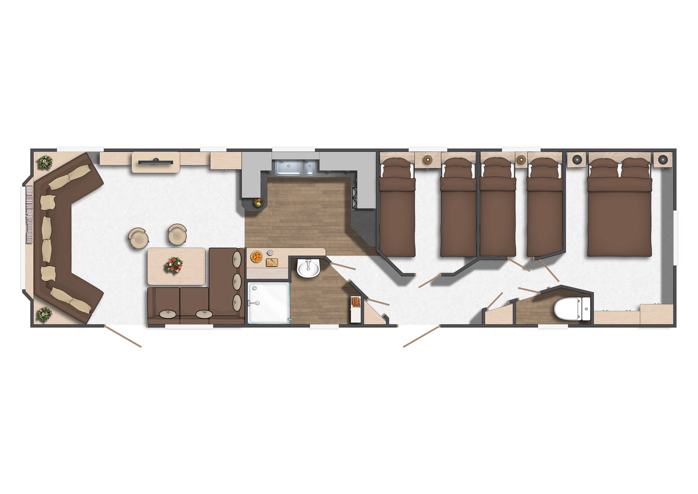 Floor plans by Alberto Talens Fernández at Coroflot.com