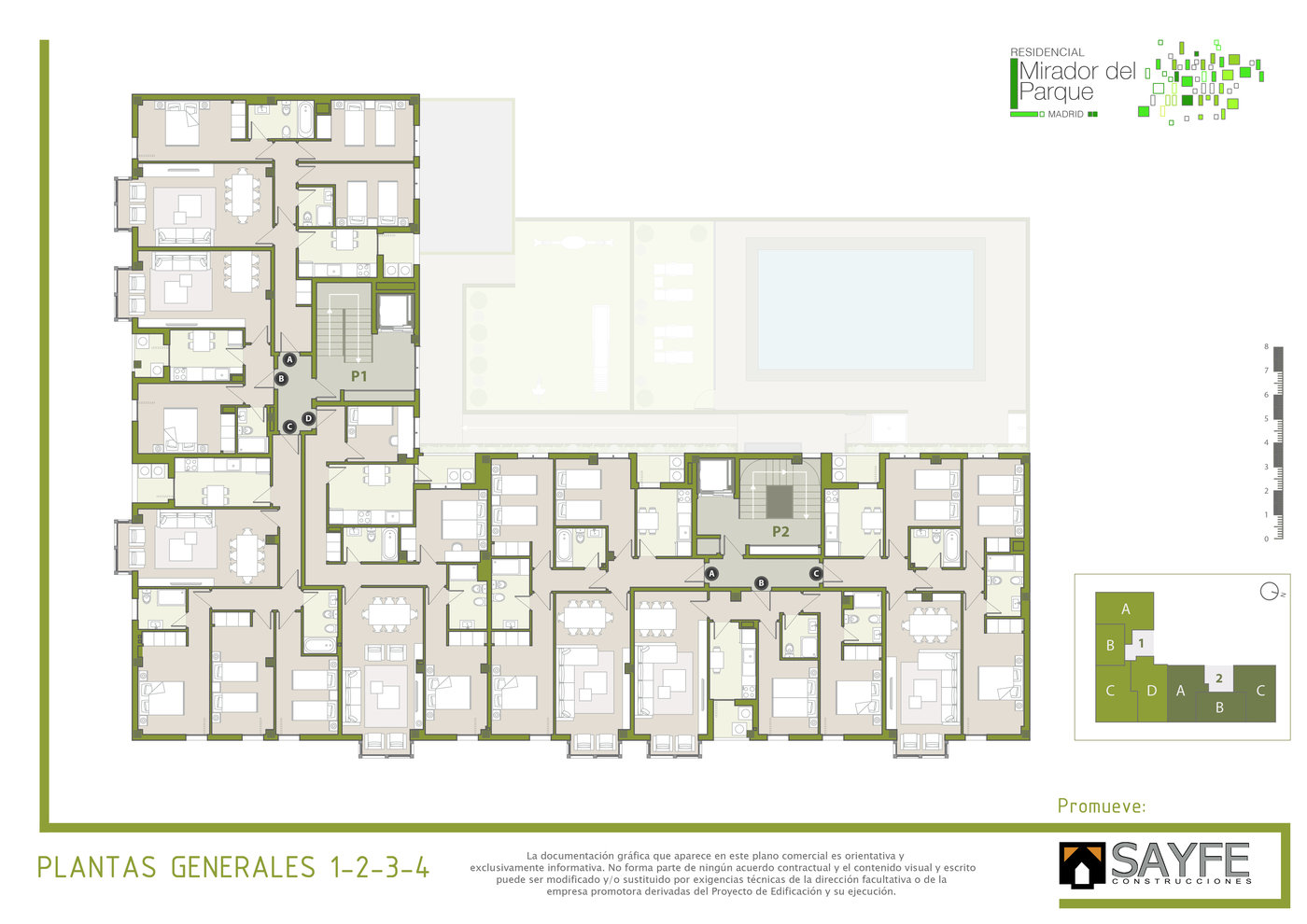Floor plan rendering 22 by Alberto Talens Fernández at Coroflot.com