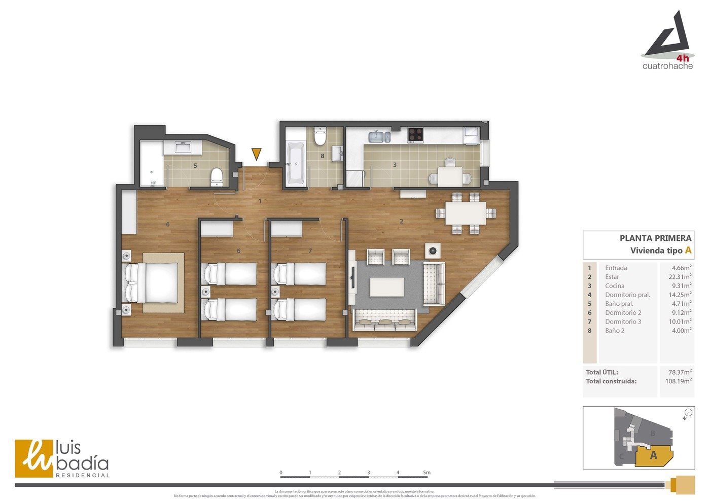 Floor plan rendering 36 by Alberto Talens Fernández at Coroflot.com