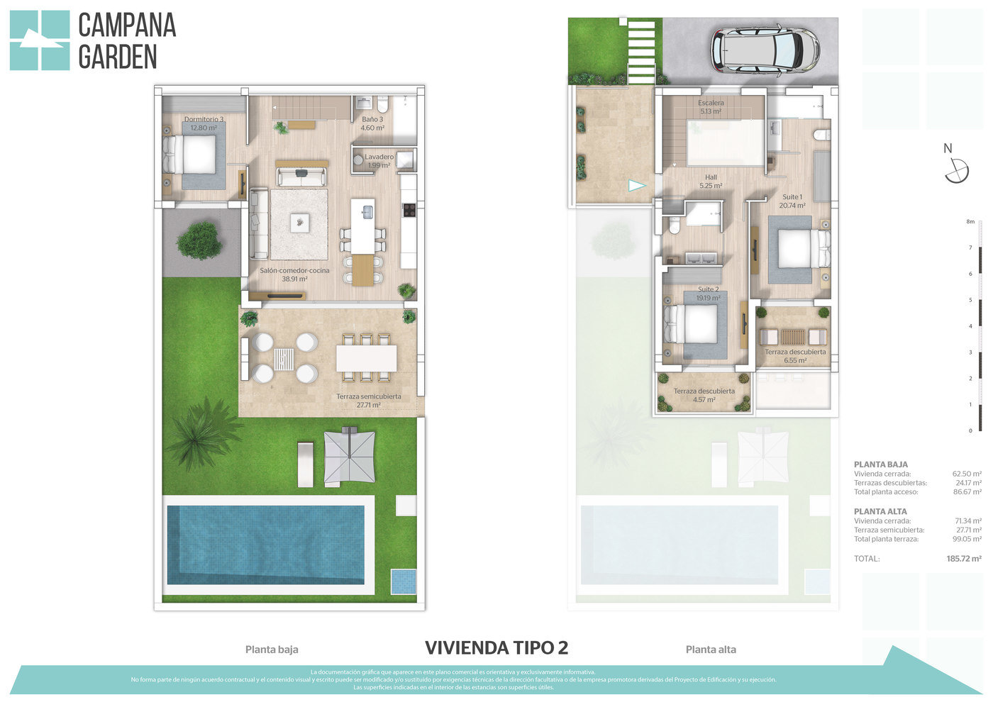 Floor plan renderinf by Alberto Talens Fernández at Coroflot.com