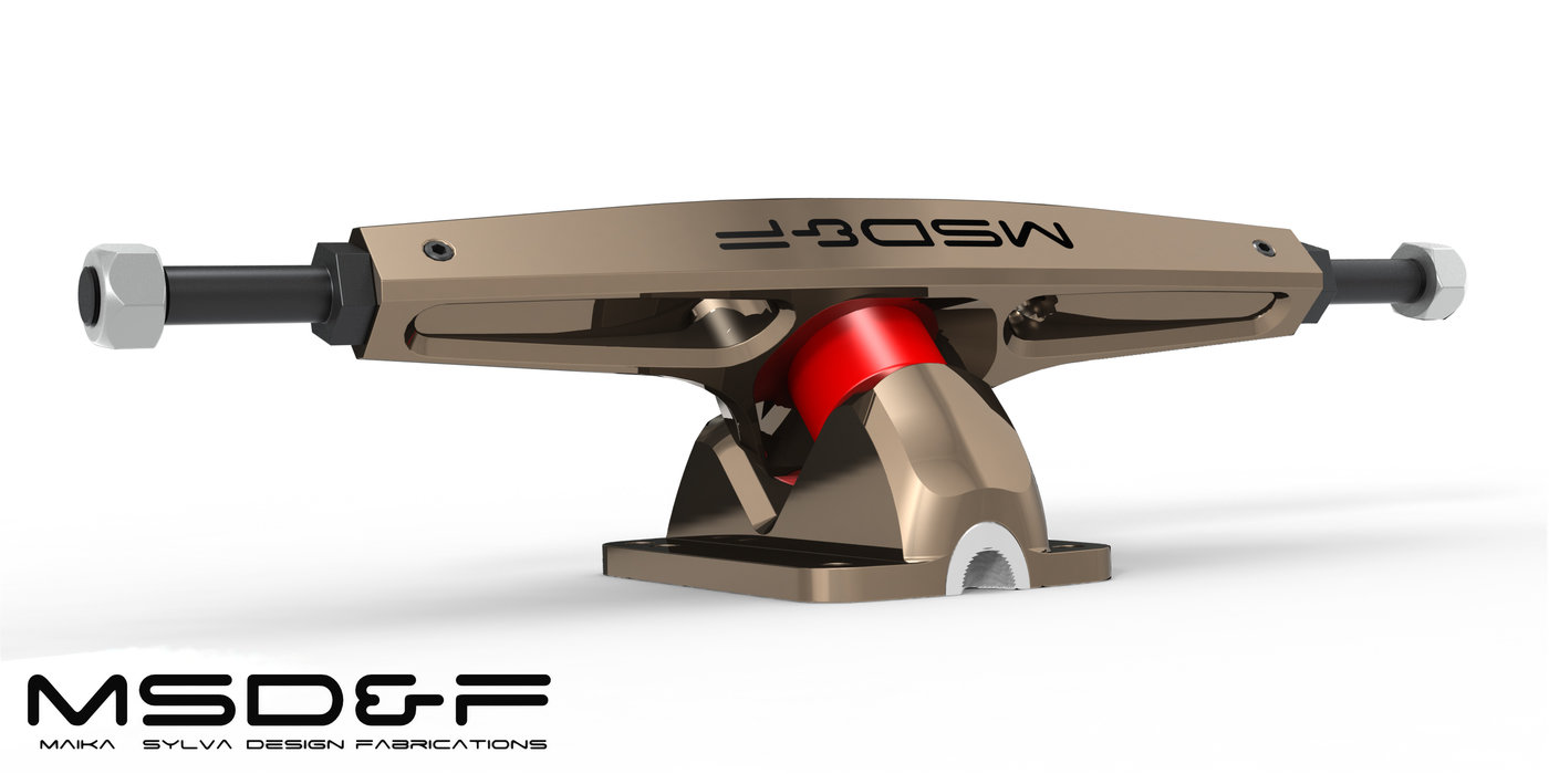 LONGBOARD TRUCK DESIGN by Maika Sylva at