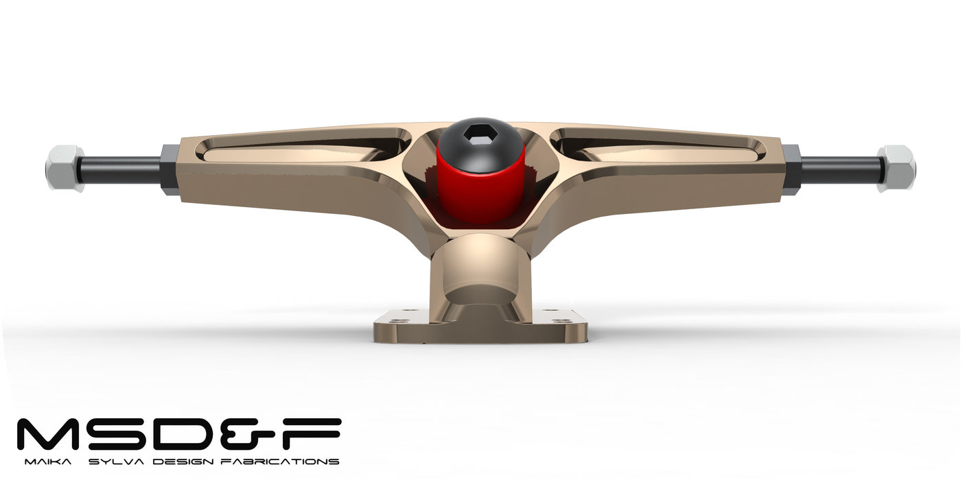 LONGBOARD TRUCK DESIGN by Maika Sylva at