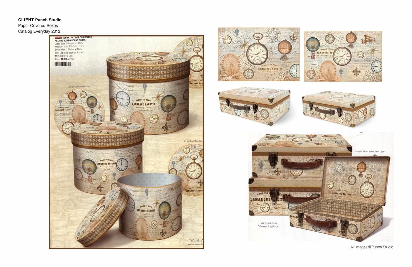 Paper Covered Boxes by Johanna Long at